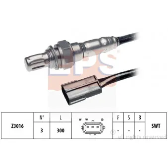 Sonde lambda EPS 1.997.261