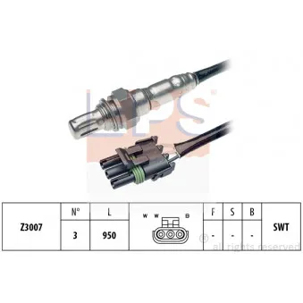 Sonde lambda EPS 1.997.265