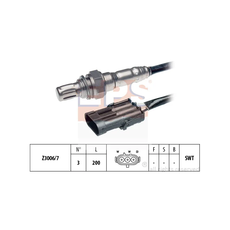Sonde lambda EPS 1.997.279