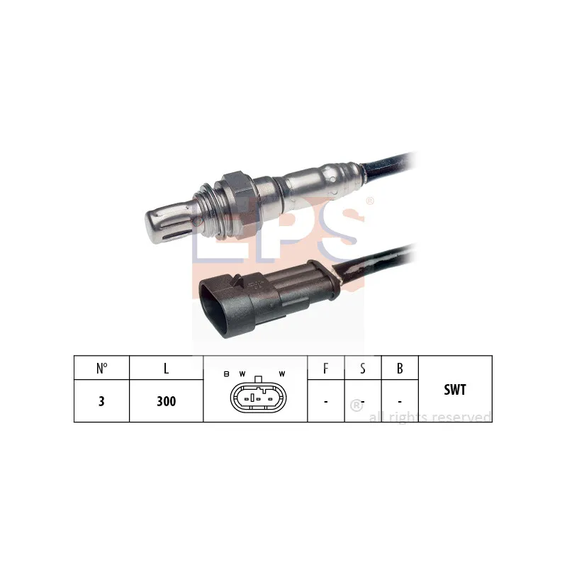 Sonde lambda EPS 1.997.284