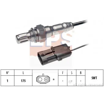 Sonde lambda EPS 1.997.288