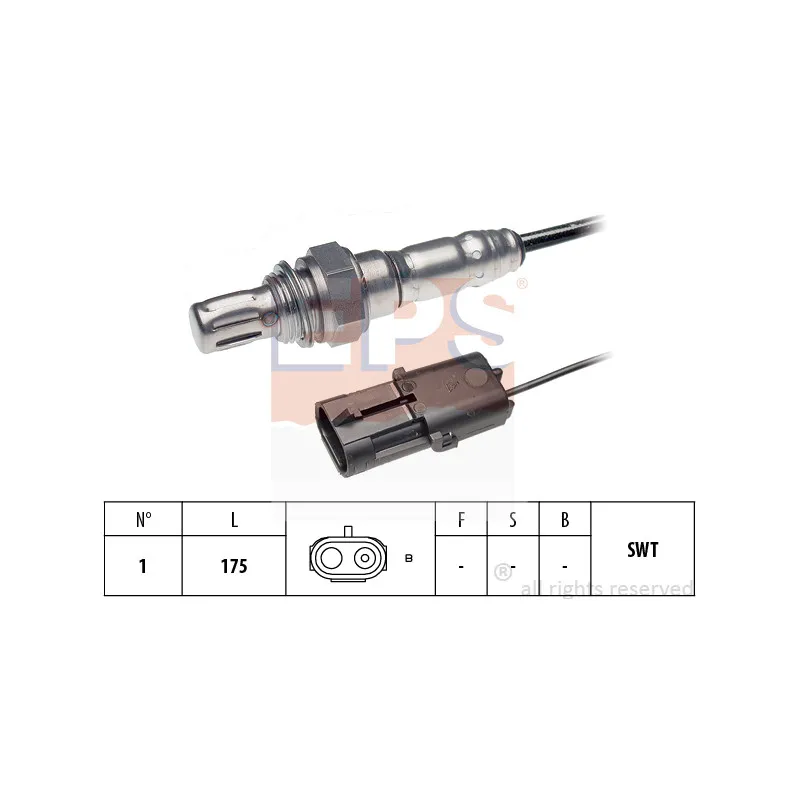 Sonde lambda EPS 1.997.288