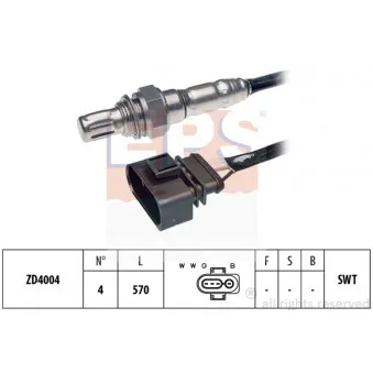 Sonde lambda EPS 1.997.301