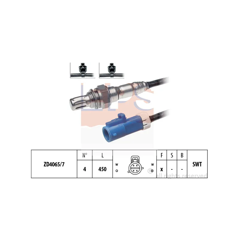 Sonde lambda EPS 1.997.321