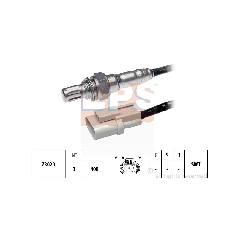 Sonde lambda EPS 1.997.327