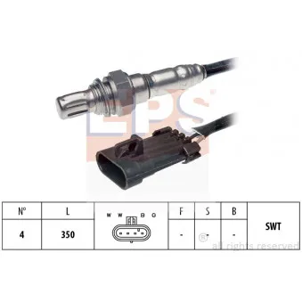Sonde lambda EPS 1.997.336