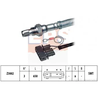 Sonde lambda EPS 1.997.347