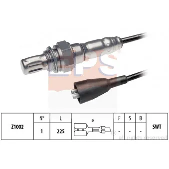 Sonde lambda EPS 1.997.383