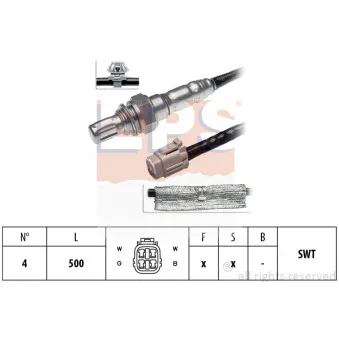 Sonde lambda EPS 1.997.384