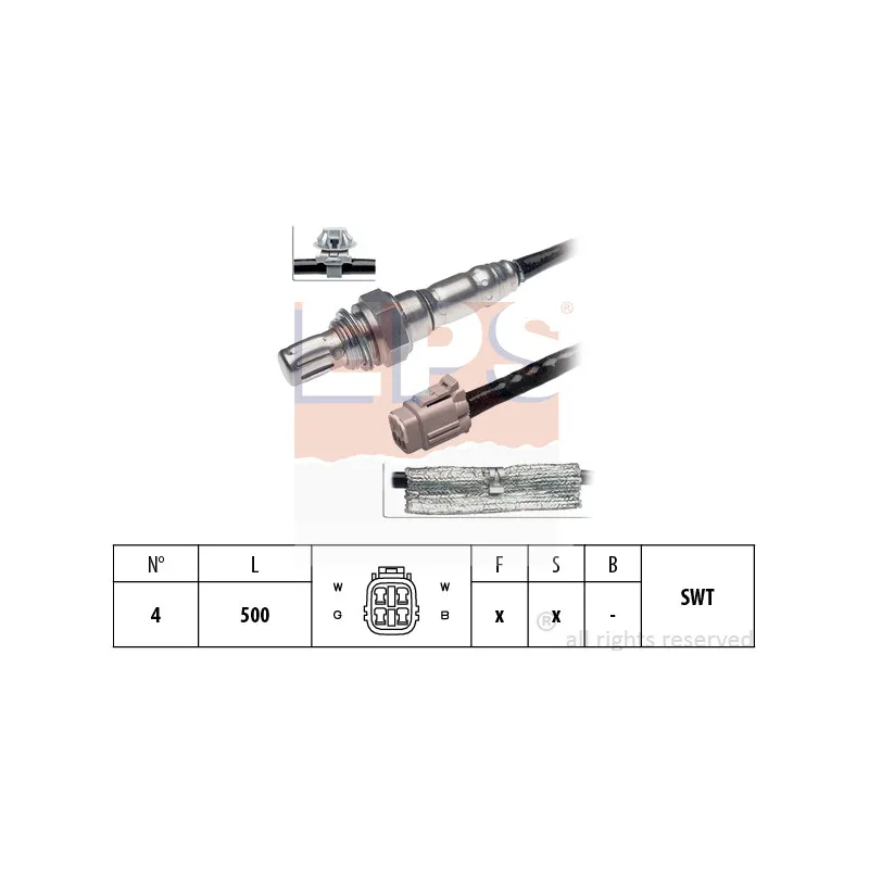 Sonde lambda EPS 1.997.384