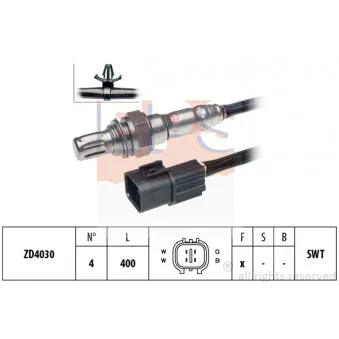 Sonde lambda EPS 1.997.389