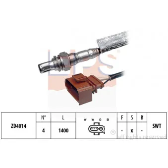 Sonde lambda EPS 1.997.428