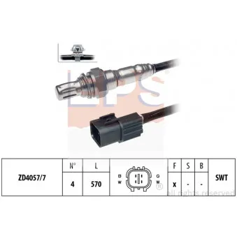 Sonde lambda EPS 1.997.510