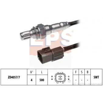 Sonde lambda EPS 1.997.531