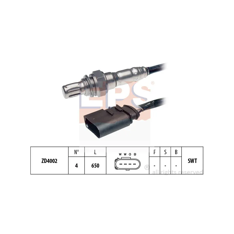 Sonde lambda EPS 1.997.585