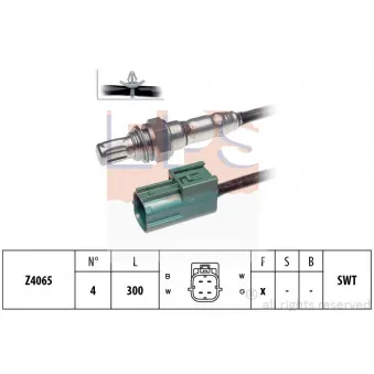 Sonde lambda EPS 1.997.592