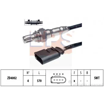Sonde lambda EPS 1.997.600