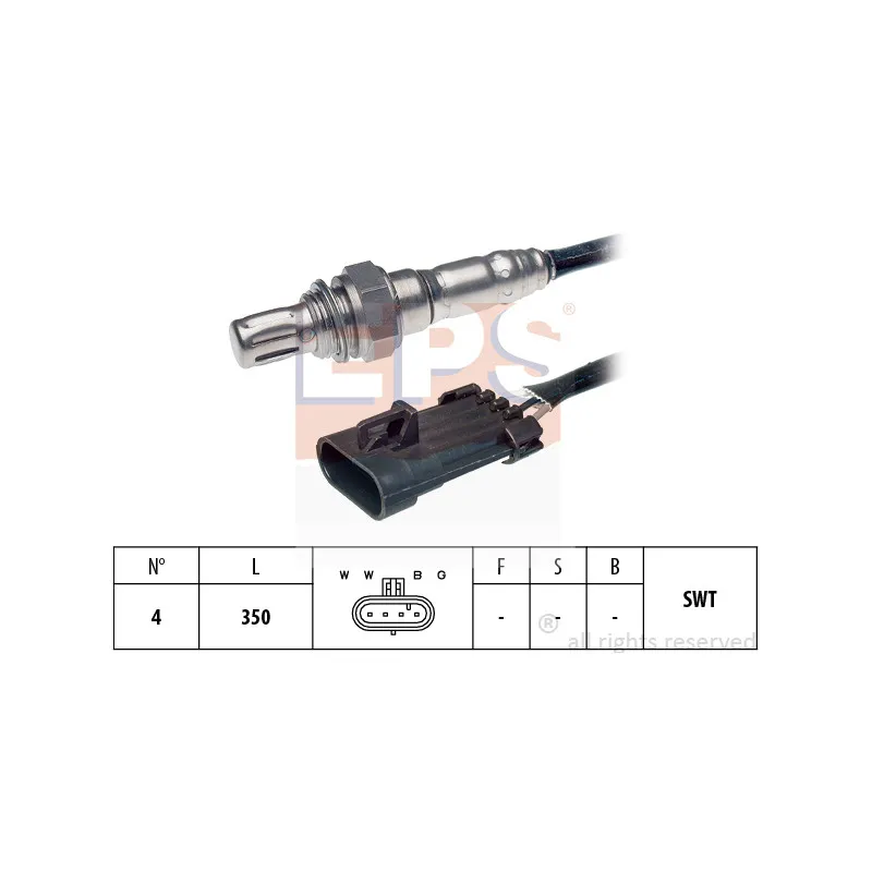Sonde lambda EPS 1.997.602