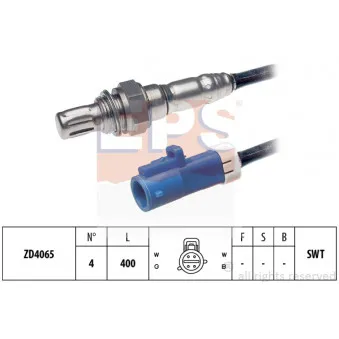 Sonde lambda EPS 1.997.607