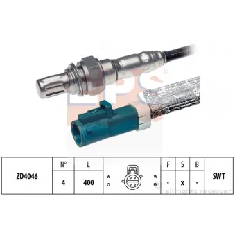 Sonde lambda EPS 1.997.685