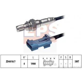 Sonde lambda EPS 1.997.688
