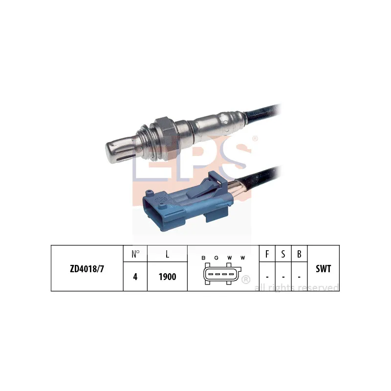 Sonde lambda EPS 1.997.688