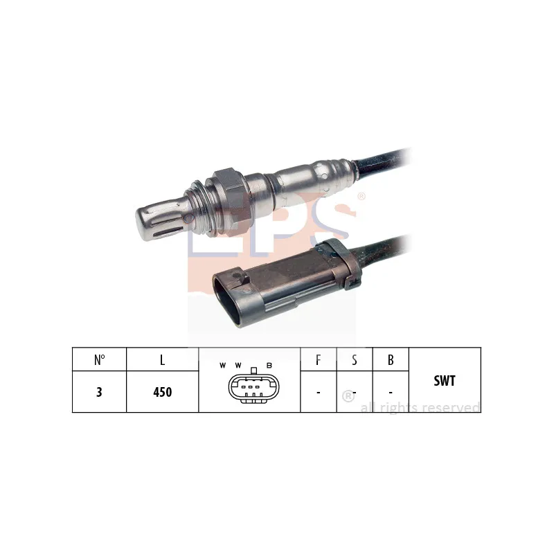 Sonde lambda EPS 1.997.710