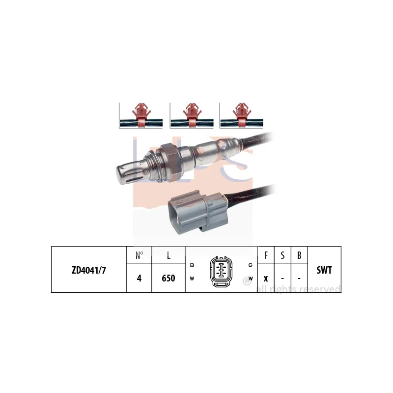 Sonde lambda EPS 1.997.724
