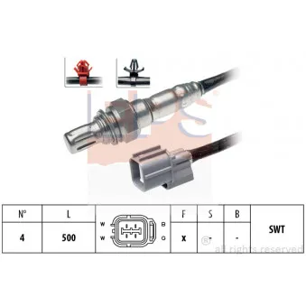 Sonde lambda EPS 1.997.728