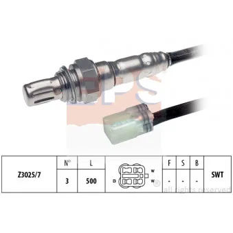 Sonde lambda EPS 1.997.786