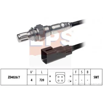 Sonde lambda EPS 1.997.799