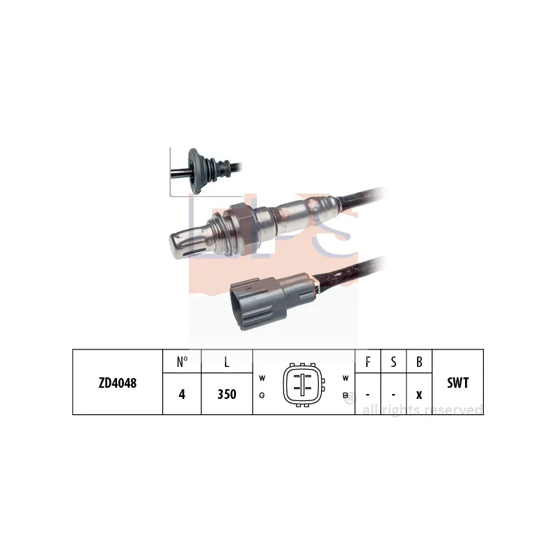 Sonde lambda EPS 1.997.847