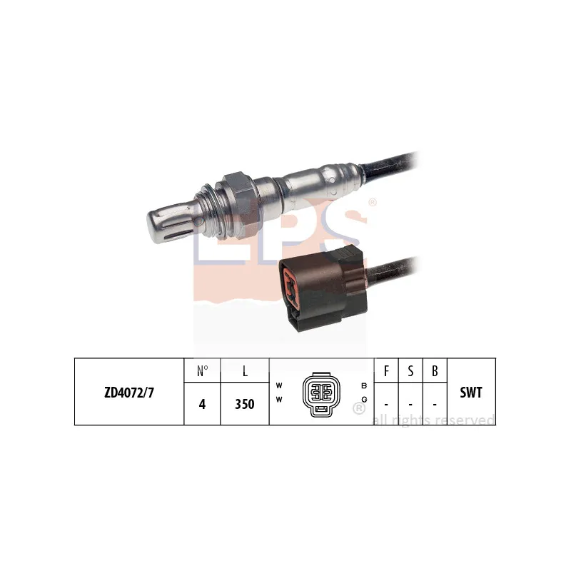 Sonde lambda EPS 1.997.887
