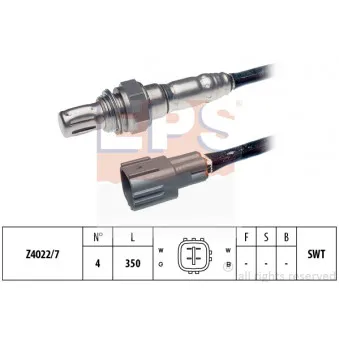Sonde lambda EPS 1.997.898