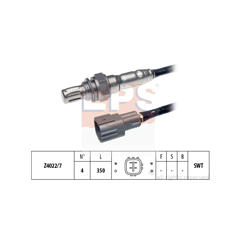 Sonde lambda EPS 1.997.898