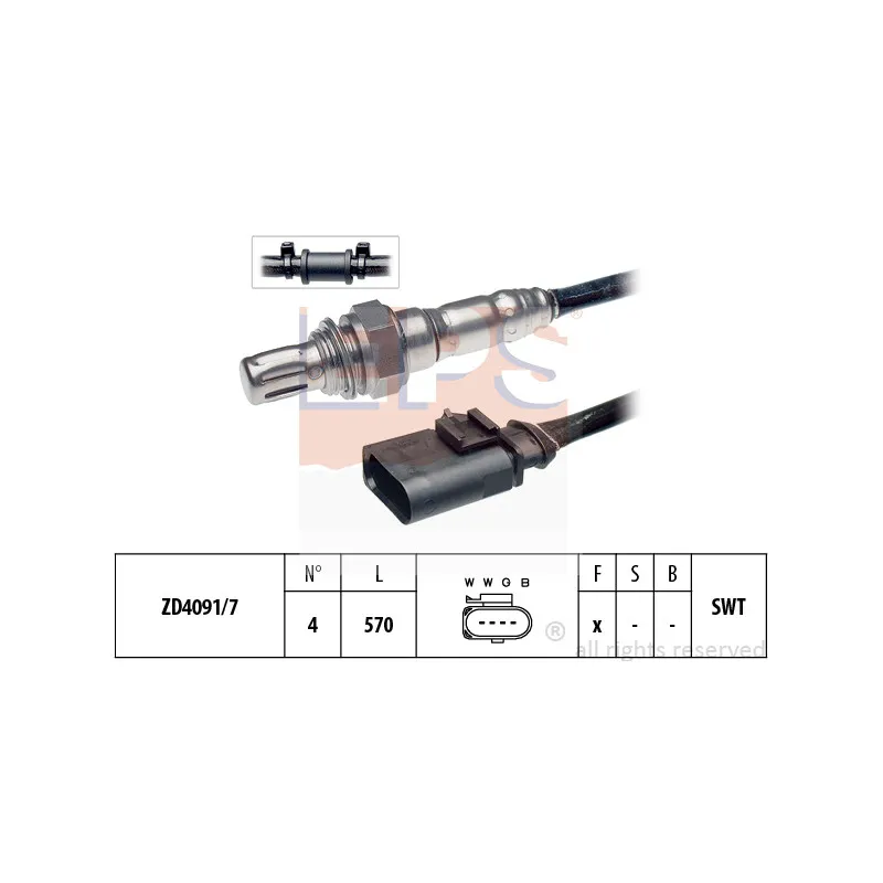 Sonde lambda EPS 1.997.932