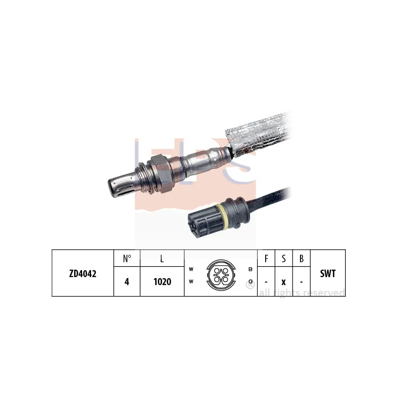 Sonde lambda EPS 1.997.957