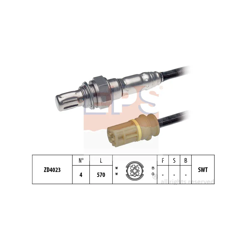Sonde lambda EPS 1.997.969