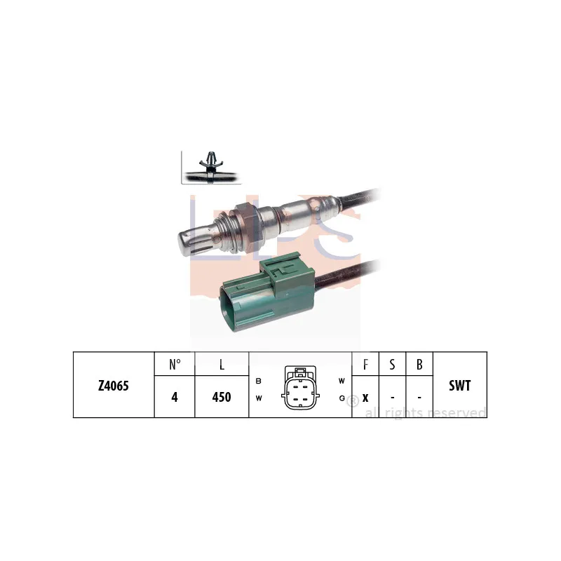 Sonde lambda EPS 1.998.002