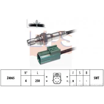 Sonde lambda EPS 1.998.004
