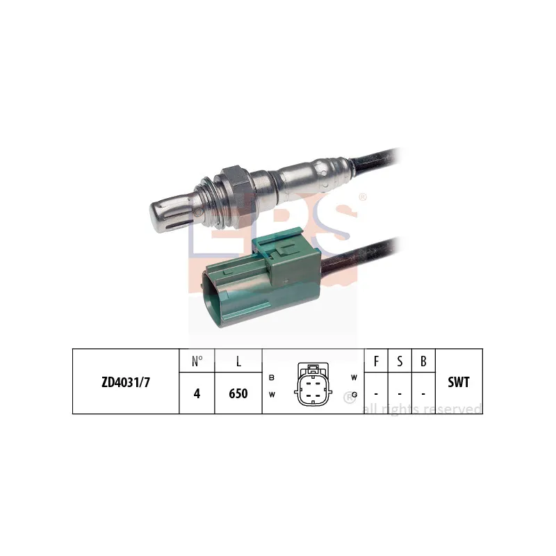Sonde lambda EPS 1.998.008