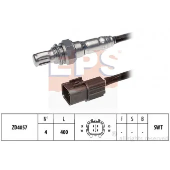 Sonde lambda EPS 1.998.014