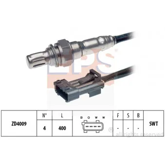 Sonde lambda EPS 1.998.026