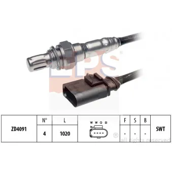 Sonde lambda EPS 1.998.041