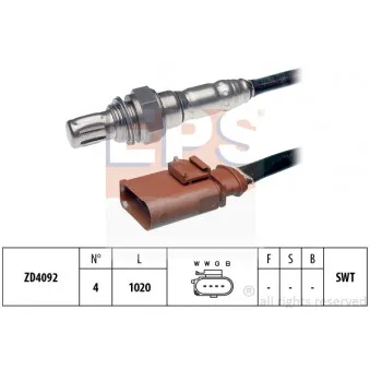 Sonde lambda EPS 1.998.042
