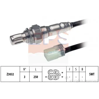 Sonde lambda EPS 1.998.059