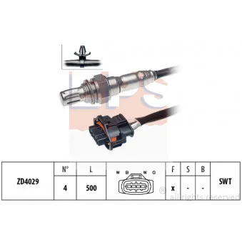 Sonde lambda EPS 1.998.065