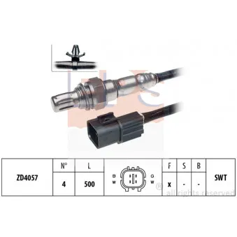 Sonde lambda EPS 1.998.070