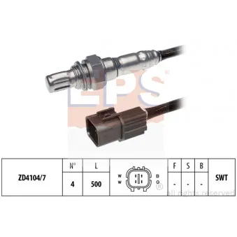 Sonde lambda EPS 1.998.073