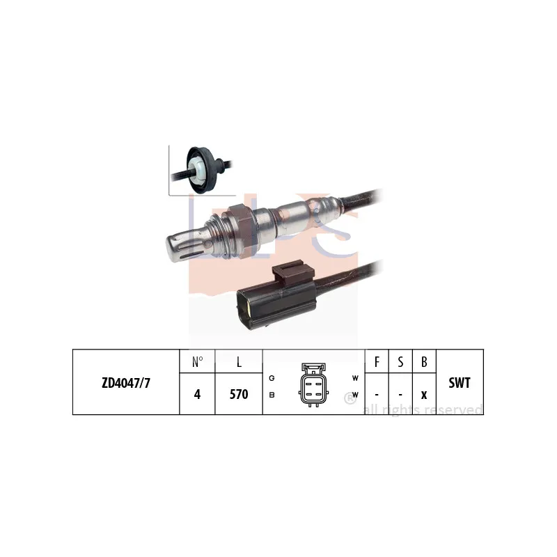 Sonde lambda EPS 1.998.075